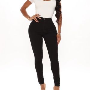 Fashion Nova Super High Waist Skinnies! Sz 3X